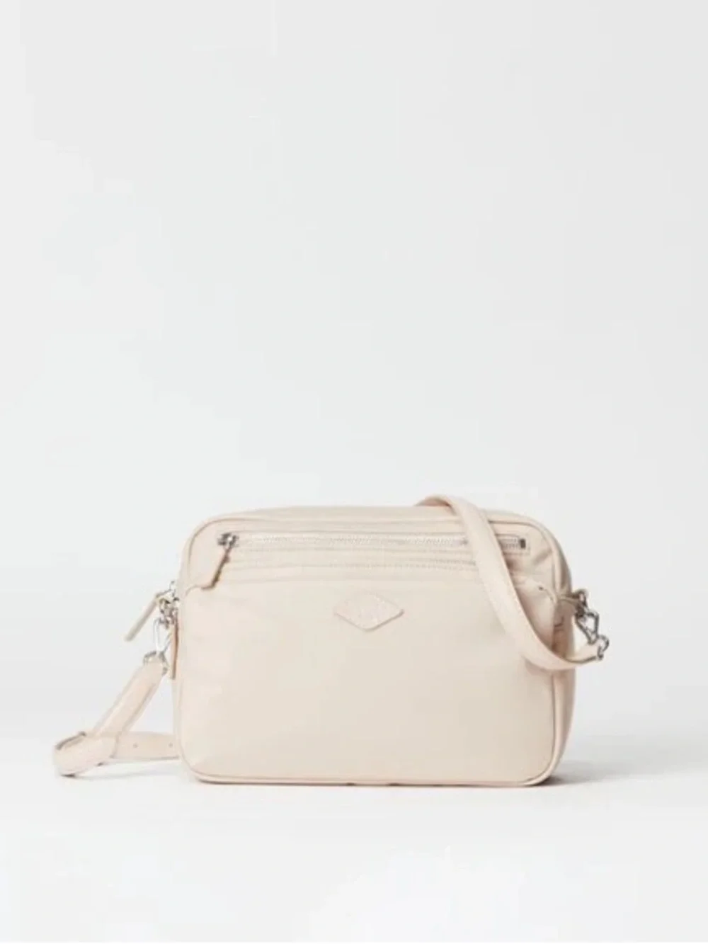 MZ Wallace Classy Bag Lady Gramercy Crossbody Bag in Light Mushroom